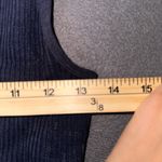 Aeropostale Navy Blue Cropped Reversible Tank Top Photo 1