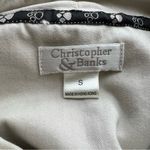 Christopher & Banks VTG. 2002  Embroidered Cat and etc. pull over top. SZ.S. Photo 3