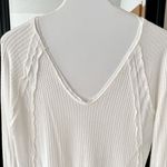 Free People  Catalina Thermal V-Neck Long Sleeve Shirt Photo 7