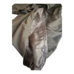 Studio Y Size 1/2 Cap Sleeve Sheath Dress Zipper Accents Dark Olive Green EUC Photo 3