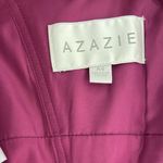 Azazie Purple High Neck Formal Maxi Dress Bridesmaid Evening Gown Prom  Size A4 Photo 10