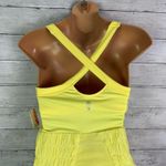 Free People Movement Free People FP Movement Way Home Skort Romper Lemon Verbana Size Small Photo 4