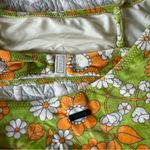 Triangl Floral Green and Orange Bikini Set, Size Small Photo 4