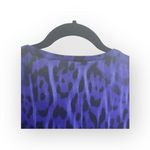 Just Cavalli  𖤐 Heritage Jaguar Print T Shirt 𖤐 Purple 𖤐 XL 𖤐 Women’s XXL 𖤐 Photo 13