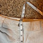Chico's  Women's‎ Size 0(4) Regular Pinstripe Corduroy Utility Style Pants Photo 4