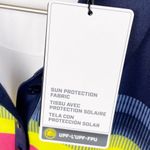 Callaway NEW Golf White Abstract Gradient Stripe Print Color Block Dress Size XL Photo 7