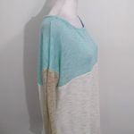 Vanilla Bay  Striped Top Size Medium Green Colorblock Top Photo 1