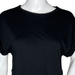 Satva  Shirt Womens Small Black Open Back Athletic Top Workout Yoga‎ Athleisure Photo 4