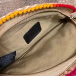 Circus by Sam Edelman  Natural Jute Boho Rainbow Taco Zip Purse Clutch Photo 5