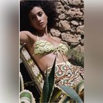 ZARA New Beach Printed Pareo Sarong Skirt Front Knot Closure One Size Only M Photo 4