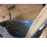 Melrose and Market  Raymie Clog Stone Woven Mules 8 Vegan Leather Suede Gray Photo 8