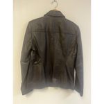 East 5th Women's Black Genuine 100 %Leather Jacket - Size M Perfect For Fall Photo 3