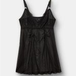 Torrid  Sheer Black Lace Chemise Photo 2