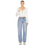 aligrace Ultra Baggy Customs Jeans in Light Medium 28 New Womens Denim Blue Photo 14