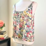 H&M Floral Top Tank Crop Photo 1