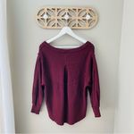 Free People Long Sleeve Top Maroon Sz XS Photo 7