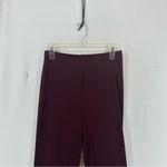 Forever 21 Wide Leg Flare Stretch Casual Pants Women’s Large Maroon Photo 1