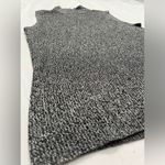 Dana Buchman Grey & Black Sleeveless Turtleneck Knit Top - Size L Photo 2