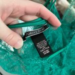 Victoria's Secret  green Lace Chemise Photo 3