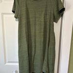 LuLaRoe  High Low Dress in Olive Green Photo 0