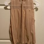Frenchi size medium tan blouse #blouses Photo 2