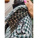 JOUJOU Women's White & Green Polyester Double Breasted Long Sleeve Coat Size XS Photo 5