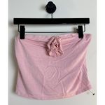 Reformation  Adalynn Knit Two Piece in Pink Rose Size Small (Skirt) Medium (Top) Photo 3
