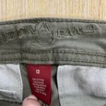 Arizona Jean Co. Jeans Juniors' 13 Denim Super Skinny Leg Olive Green Size 12 Photo 3