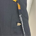 Vintage African Safari Animals Black Skirt Size XL Photo 3