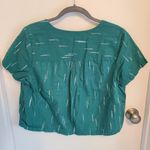 a.n.a  Top Size Large V Neck Button Front Boxy Cut Photo 4