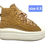 Converse Chuck Taylor All-Star Move Platform Sherpa Size 6.5 Photo 0