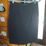 Calvin Klein Women's Stretch Woven Dress Pencil Skirt Black Size 6 Photo 4