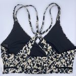 Core 10 strappy surplice leopard print yoga/ sports bra women Size Medium Photo 6