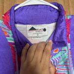 Vintage women’s aviat sportif Colorful Windbreaker Jacket size M Purple Size M Photo 2