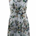 Anthropologie Meadow Rue Rock Gem Flowy Novelty Neutral Sleeveless Dress 4 Photo 0