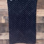 Lululemon Vinyasa Scarf *Fleece Simply Lace Play Dark Slate Black / Dark Slate Photo 0