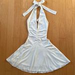 Princess Polly Maeva white halter backless mini dress Photo 2
