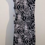 Tiana B . Black and White Sleeveless Wrap Around Dress 🆕 size large Photo 6