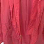 Kate Spade : Watermelon Pink Water Resistant Anorak Jacket -Hood- Gold Tone Zip Photo 14