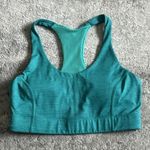 Outdoor Voices Sports Bra Womens Small Turquoise Green Stretch Athletic Padded Photo 0