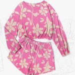 Ekouaer Ribbed Lounge Set for Women 2 Piece Crop Top and Shorts Matching Outfit Photo 1