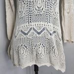 Jeanne pierre Natural Stretchy Crochet Tunic Top Photo 2