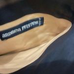 Vintage 80’s Andrea Pfister Black and Gold Cut Out Boots Size 6.5 Photo 7