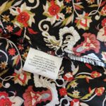 Apostrophe Y2K  Balloon Sleeve Floral Retro Boho Blouse Multicolor Size Small Photo 7