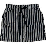 White Stag  Black & White Stripe Mini Skirt(Size 2) Photo 0