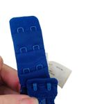 Victoria's Secret Vintage  Bra Second Skin Blue Gold Satin Size 34C Photo 8