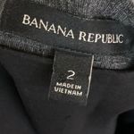 Banana Republic Dark Gray Pleated Faux Wrap Pencil Career Skirt 2 Photo 4