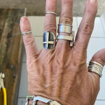 Sterling Silver Sherman Infinity Cross Ring Collectors piece Holy Trinity Photo 7