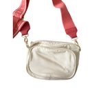 Aerie Offline Cream Coral Logo Adustable Crossbody Bag Photo 4