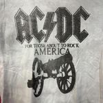 AC/DC for those about to rock America tiedye tee shirt size XS Photo 1
